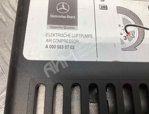 Компрессор для шин штатный Mercedes CLK (W209) 2002-2005  Mercedes CLK CLK (W209) 2002-2005