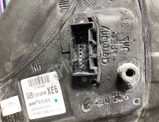 Зеркало наружное правое Opel Astra H 2007-2010 рестайлинг  Opel Astra Astra H 2007-2010 рестайлинг