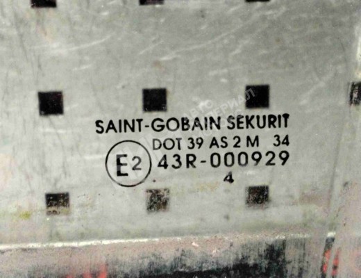 Стекло двери передней левой Citroen C8 I 2002-2008  Citroen C8 C8 I 2002-2008