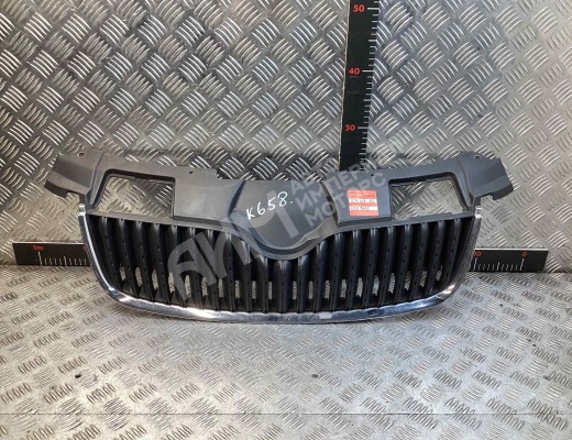 Решетка радиатора Skoda Roomster (5J) 2006-2015  Skoda Roomster Roomster (5J) 2006-2015