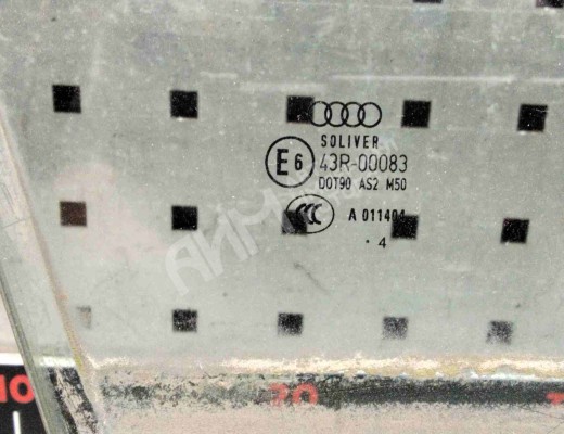 Стекло двери передней правой Audi A6 C6 (4F) 2004-2008  Audi A6 A6 C6 (4F) 2004-2008