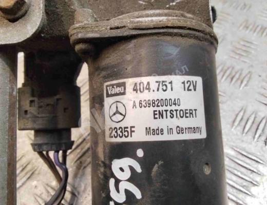 Механизм стеклоочистителя (трапеция дворников) Mercedes Vito II (W639) 2003-2010  Mercedes Vito Vito II (W639) 2003-2010