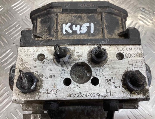 Блок ABS Audi A4 B6 (8EC, 8E5) 2000-2004  Audi A4 A4 B6 (8EC, 8E5) 2000-2004