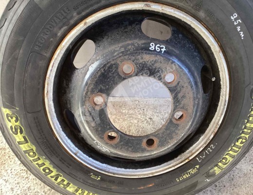 Диск штампованный Mercedes Vario (W670) 1996-2013  Mercedes Vario Vario (W670) 1996-2013