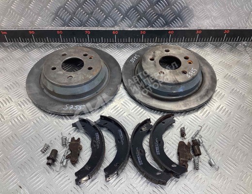 Диск тормозной задний Mercedes Vito II (W639) 2003-2010  Mercedes Vito Vito II (W639) 2003-2010