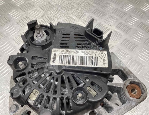 Генератор Renault Scenic II (JM) 2006-2009 рестайлинг  Renault Scenic Scenic II (JM) 2006-2009 рестайлинг