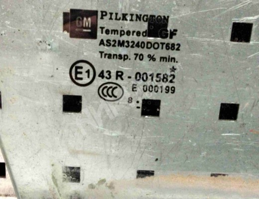 Стекло двери передней правой Opel Astra H 2007-2010 рестайлинг  Opel Astra Astra H 2007-2010 рестайлинг