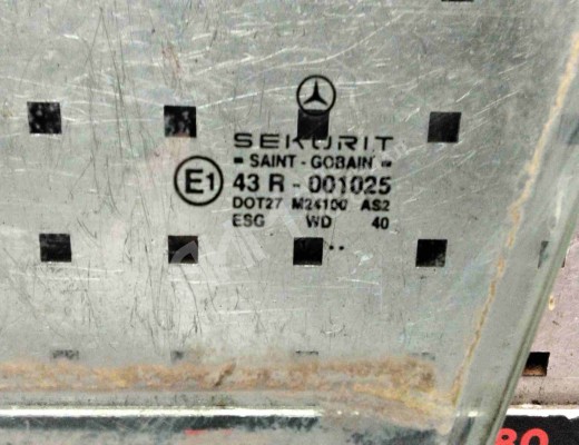 Стекло двери передней левой Mercedes E (W210) 1999-2002 рестайлинг  Mercedes E E (W210) 1999-2002 рестайлинг