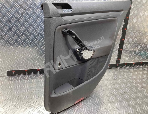 Обшивка двери задней правой (дверная карта) Volkswagen Golf V (1K) 2004-2009  Volkswagen Golf Golf V (1K) 2004-2009
